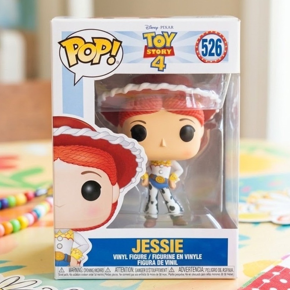 Funko Pop Disney Pixar Toy Story 4 Jessie Vinyl Figure 526 Red Hat Cowgirl